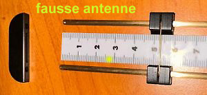 Fausse antenne de Lecher