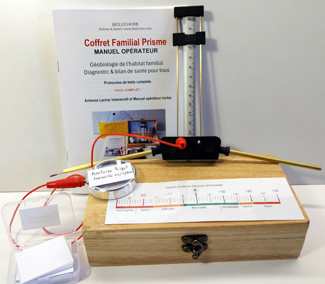 Coffret Prisme de BIOLECHER en application